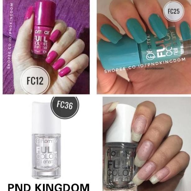 Sa-324 Ii-99 (Part 2) Full Color Kutek Halal Flormar Original / Cat Kuku Kutek Non Peel Off Premium