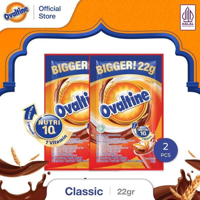 

Ovaltine Classic Susu Bubuk Coklat 22grx10sx6