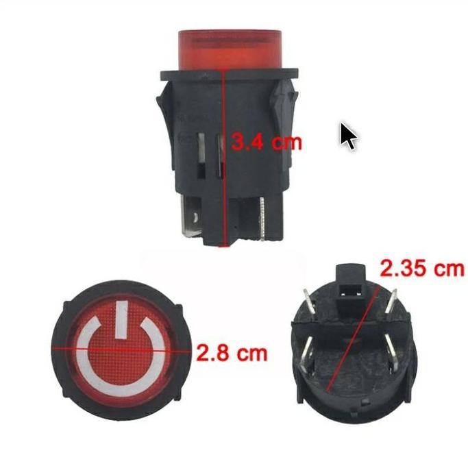 Promo TOMBOL POWER START BUTTON KONTAK SPAREPART MOBILAN AKI ANAK PLIKO PMB COD