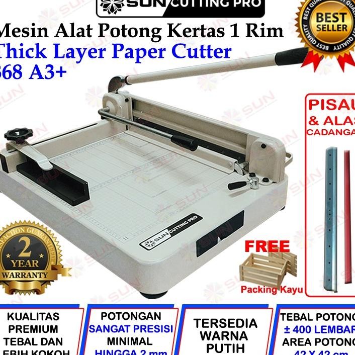 

Mein Pemotong Erta 1 Rim A3 868 Thi Layer R Cutter 868 A3 Ualita Garani 2 Tahun Alat Potong Erta Hv Tier Art R Undangan Buu Brour U A6 A5 A4 F4 A3
