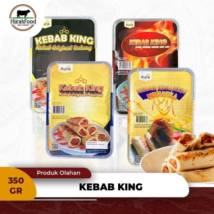 

Ready stok Terlaris Kebab King Beef Kebab | Kebab Frozen Beku Mini - 350 gram Termurah