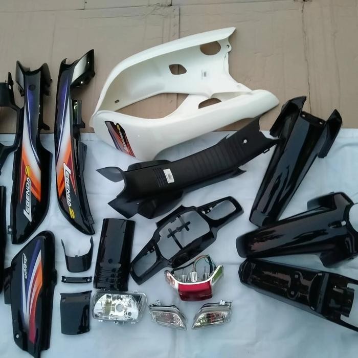 Cover Full Body Legenda 2 Full Set Lampu2 Plus Baud2 Full 1 Set Motor Original Dan Terpercaya