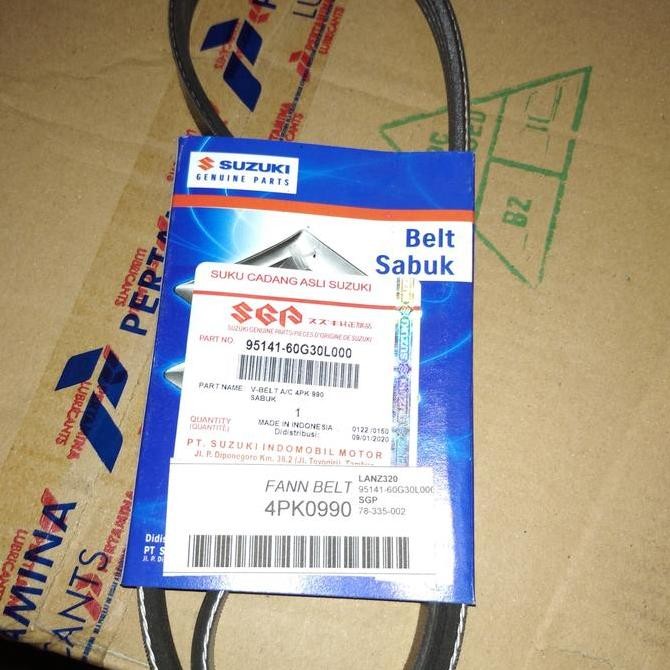 Promo SGP Fan belt 4PK990 bando tali kipas fanbelt 4PK 990 BALENO COD