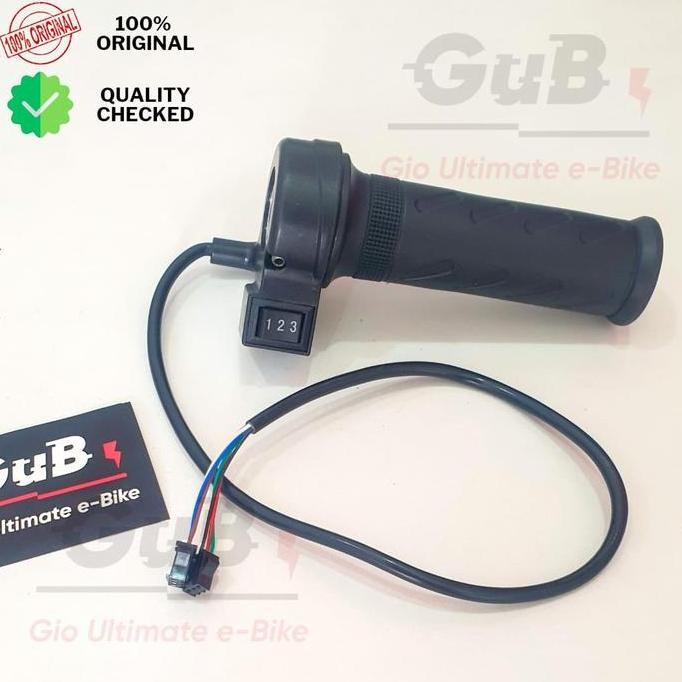 Promo Handle Gas Sepeda Listrik / Throttle Gas Sepeda Listrik 3 Speed COD