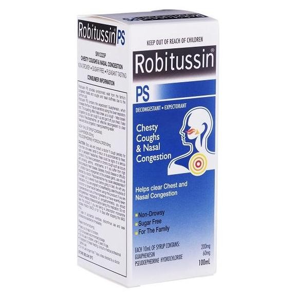 

TERMURAH - Robitussin PS Syrup - SINGAPORE (100ml)