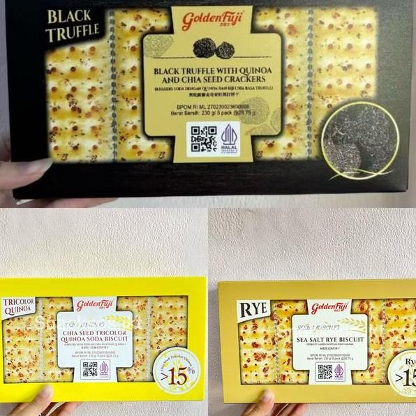 

Golden Fuji Ea Rye Bicuit Bla Truffle With Quinoa And Chia Eed Craer Chia Eed Tricolor Quinoa Oda Bicuit Biuit Gandum
