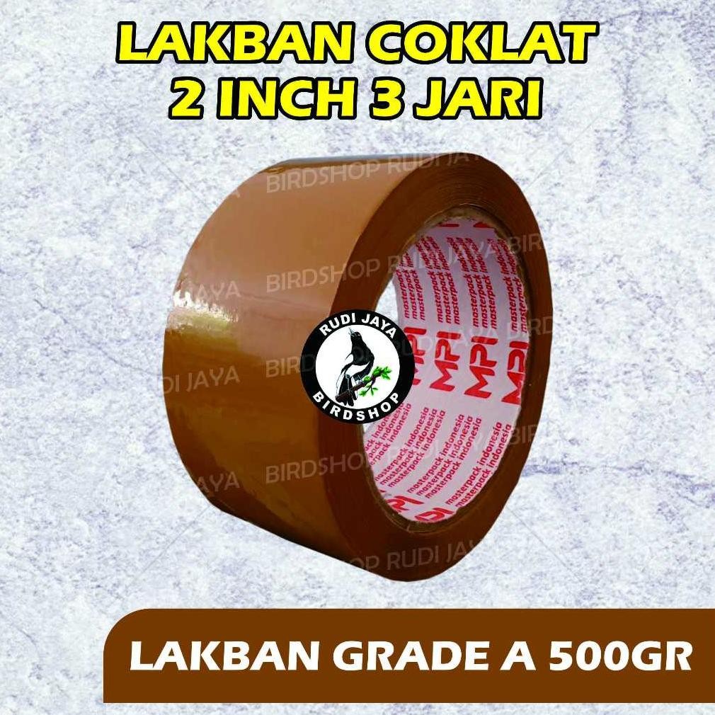 

Promo! Tr24 Lakban Murah Isolasi Warna Coklat Kiloan 1 Kg Murah Lebar 2 Inch 3 Jari Dijamin Lengket Kuat Tebal Packing Original