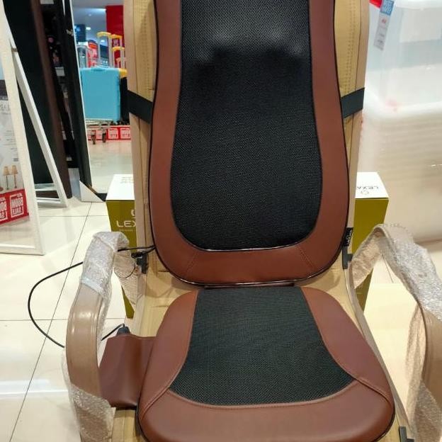 Kursi pijat shiatsu message seat cushion lexata 3D