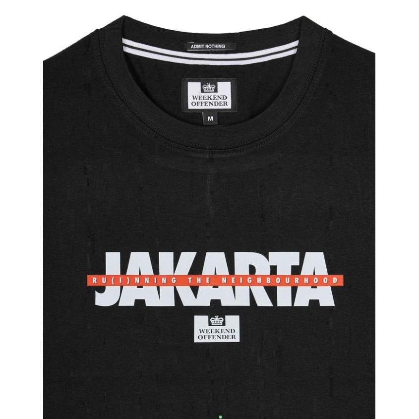 Promo Weekend Offender City Series 7 Jakarta T-Shirt "Black" Original