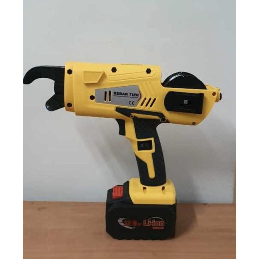 Jual Bagus Rebar Tier Cordless Battery 12,8 V Rebar Tying Mesin Pengikat Kawat