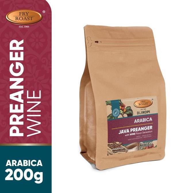 

KOPI ARABICA JAVA PREANGER WINE PROCESS 200 GR BIJI DAN BUBUK TERMURAH