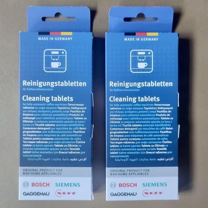 TERBARU - Bosch Siemens Coffee Machine Cleaning 10 Tablet Tablets