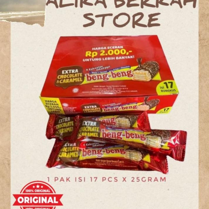 

Beng Beng Wafer Colat Caramel 1 Bo 425G Ii 17Pc