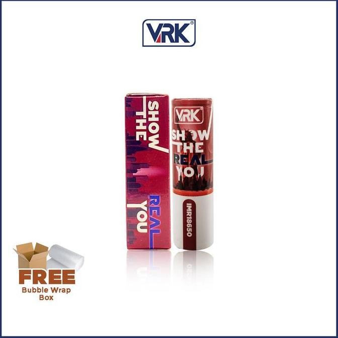 baterai vrk 2500mah battery 18650 ori -