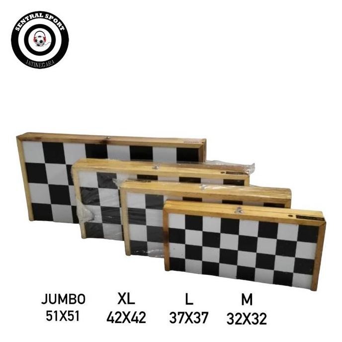 

PAPAN CATUR KAYU KARPOV UKURAN XL 42X42 BIJI KAYU TERMURAH