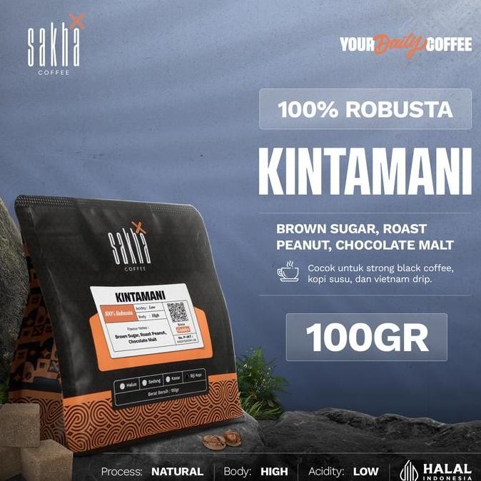 

BIJI KOPI ROBUSTA BALI KINTAMANI COFFEE ROAST BEANS ESPRESSO 100 GRAM TERMURAH