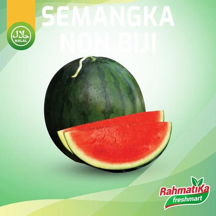 

SEMANGKA MERAH NON BIJI 1 PCS (BUAH SEGAR) TERMURAH