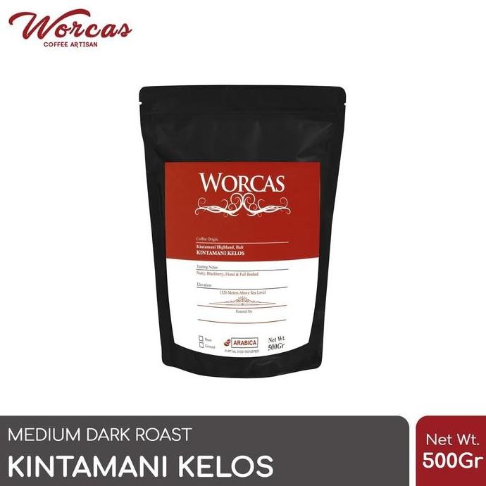 

KOPI ARABICA KINTAMANI KELOS 500 GRAM (BIJI/BUBUK) | WORCAS COFFEE TERMURAH