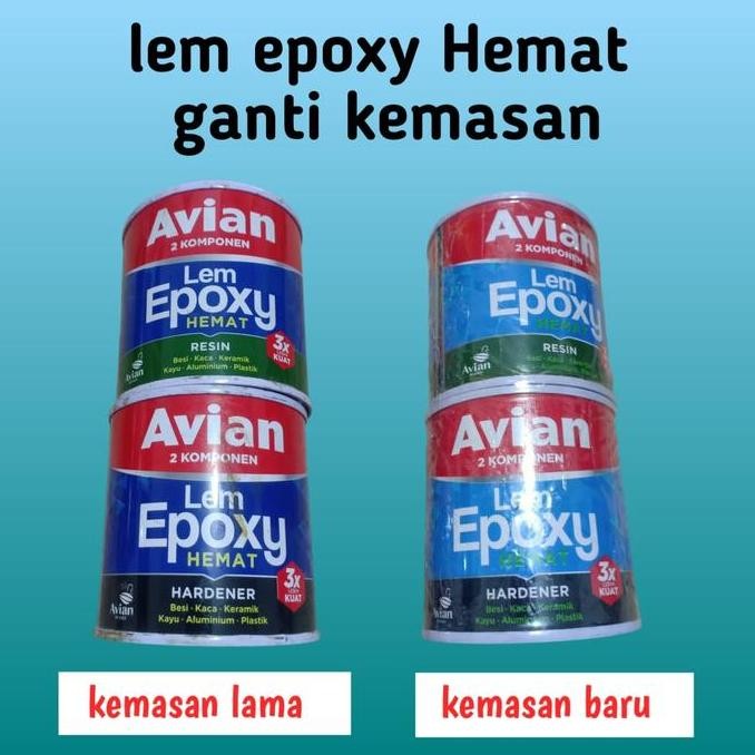 baru lem epoxy hemat serbaguna 2 komponen, lem epoxy avian, lem serbaguna, avian lem epoxy  hemat. l