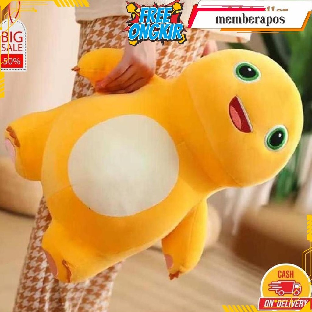 Boneka Dino Kuning Nailong Jumbo Cartoon Dinosaurus Naloong Susu Naga Boneka Anime Lucu Terlaris Ori