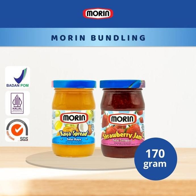 

Produk Baru!! Paket Morin Selai Buah Kaya 170gr dan Selai Strawberry 170gr
