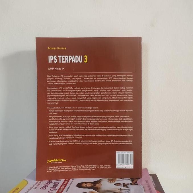 ready stock IPS TERPADU KELAS 9 SMP K13N YUDISTIRA