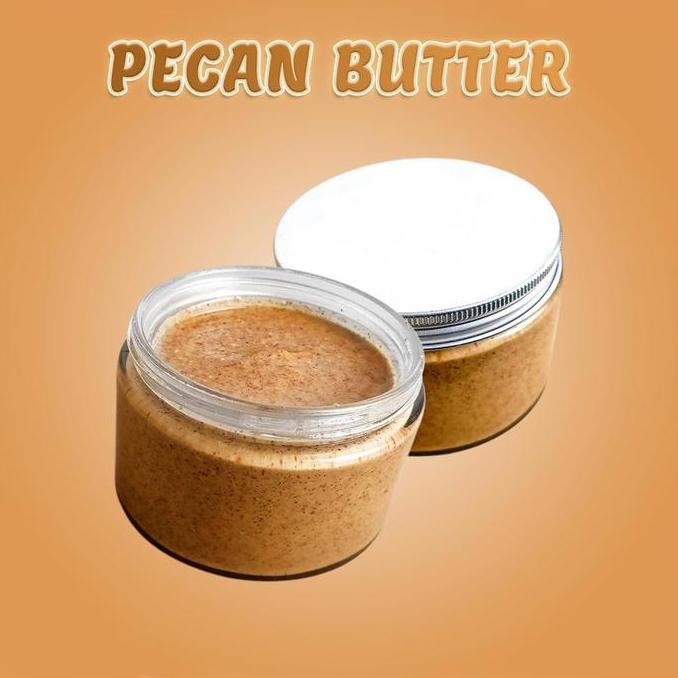 

Produk Baru!! Pecan Nut Butter (Selai Kacang Pecan Kemasan Toples Kaca) 500gr
