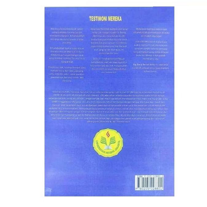 ready stock BUKU UJIAN MANDIRI PENMABA UNJ SOSHUM IPS 2024 NEGERI JAKARTA