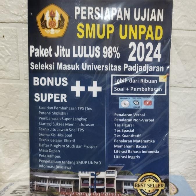 ready stock PERSIAPAN UJIAN SMUP UNPAD SOAL SOAL HOTS 99 2024
