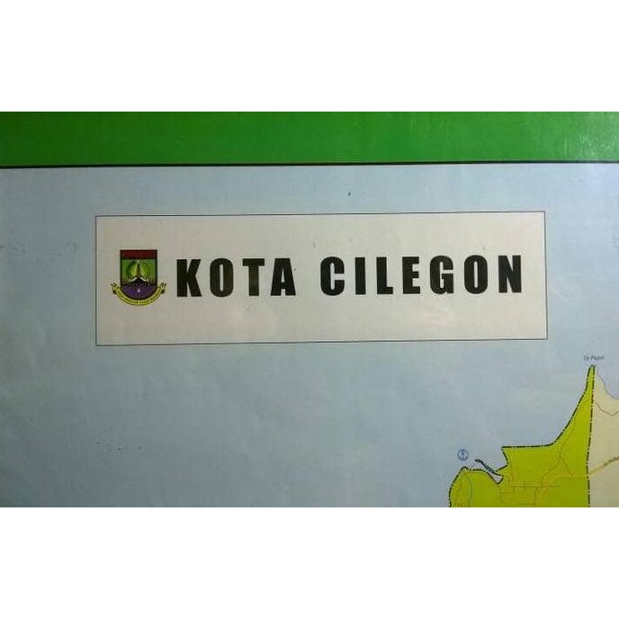 

ready stock PETA KOTA CILEGON