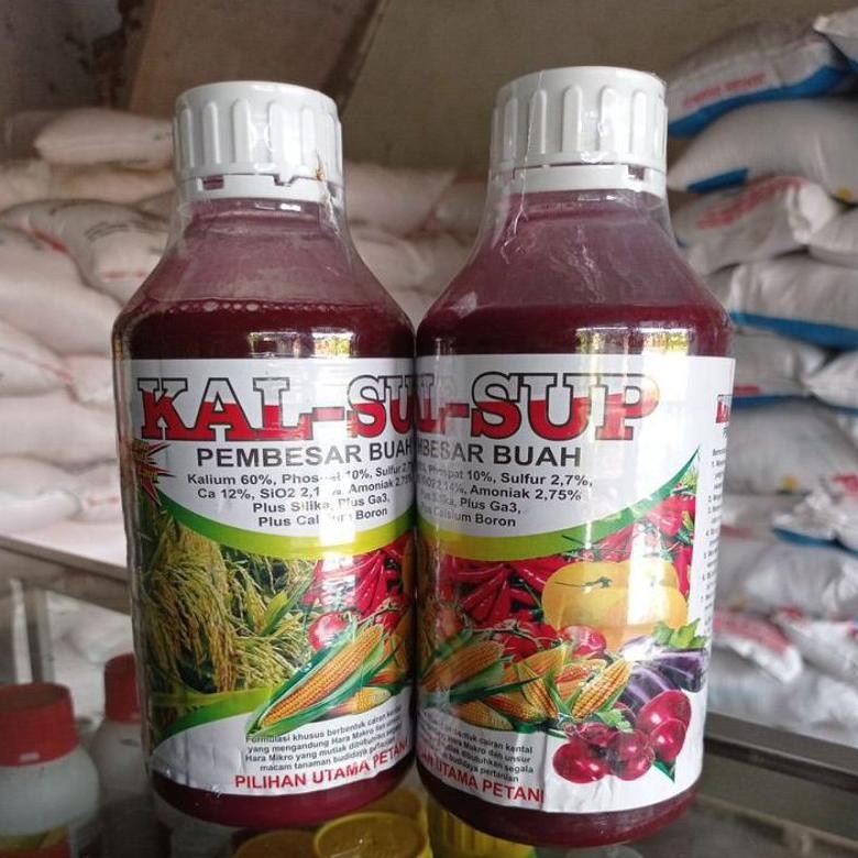Viral Pupuk Cair Kalium Super Extra Kemasan 1 Liter Pembesar Buah Diskon