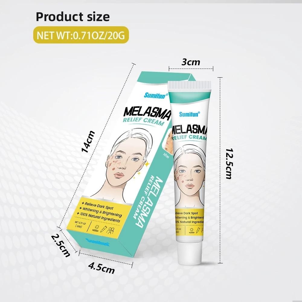 Whitening Freckle Cream 20G Menghilangkan Flek Hitam Di Wajah Serum Flek Hitam Membandel Salep Flek 