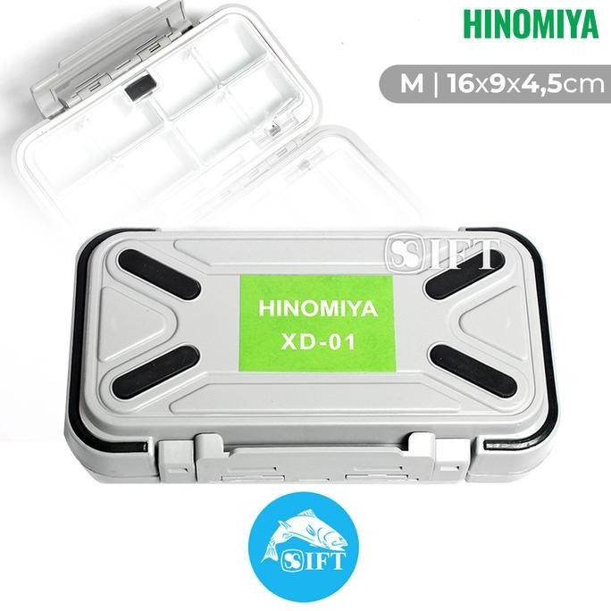Kotak Kail Hinomiya Waterproof Box Xd-01 (M) 2 Sisi