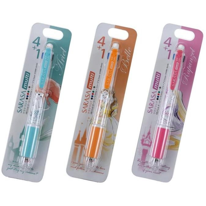 

BEBAS ONGKIR - Zebra Sarasa Multi 4+1 Disney Princess Store Exclusive Limited Edition