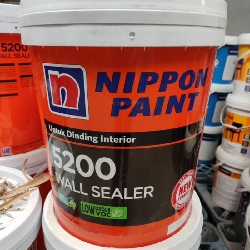 Cat Dasar Vinilex 5200 Wall Sealer Nippon Paint Vinilex 5200 ( 20 Kg )