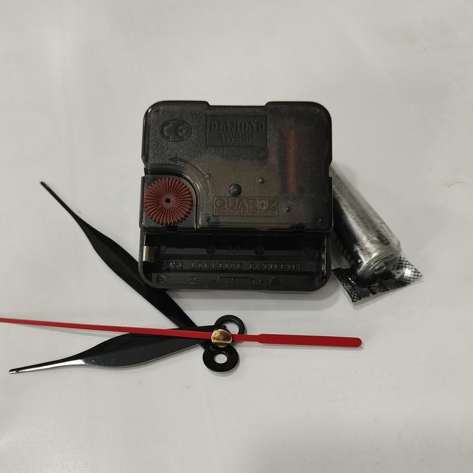 Promo mesin jam dinding diamond sweep silent COD