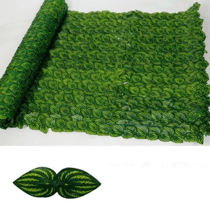 Uniclo / Cod / Daun Rambat Sintetis 1X3 Meter /Daun Hias /Daun Sintetis /Daun Artificial Co