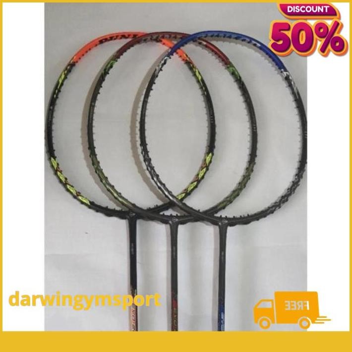 RAKET BADMINTON NEW DUNLOP EVO 205/ EVO 225/ EVO 235 +SENAR + GRIP ORI BEST SELLER