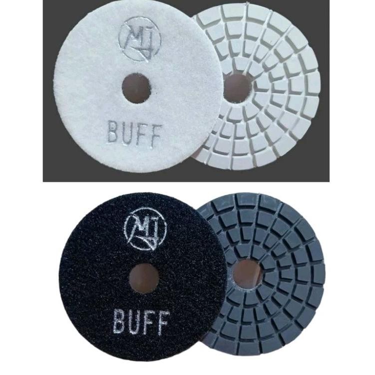 YZ Ped Buff DF MJ untuk Finishing (Tahap Akhir) pada Proses Pemolesan Marmer dan Granit