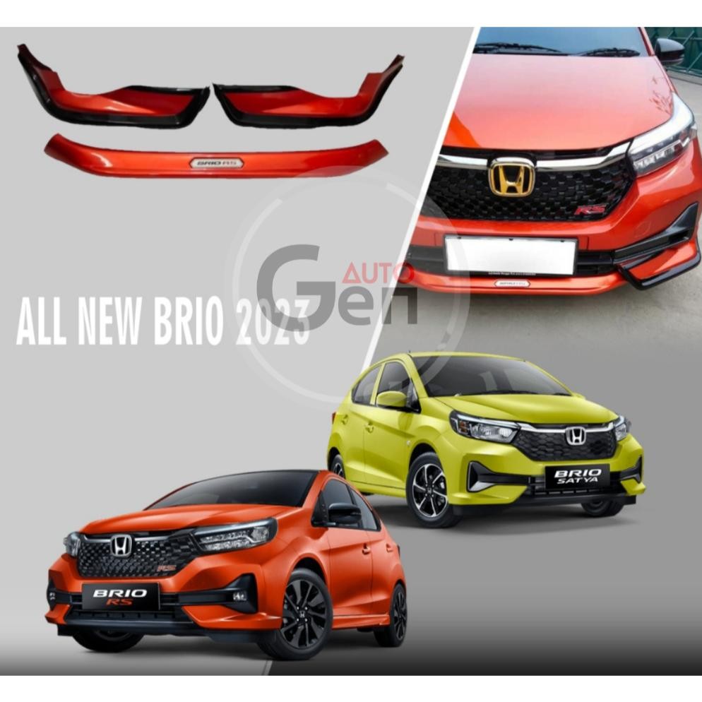Promo Sa-324 Lips Bumper / Front Lips Depan All New Brio 2023 Rs Viral