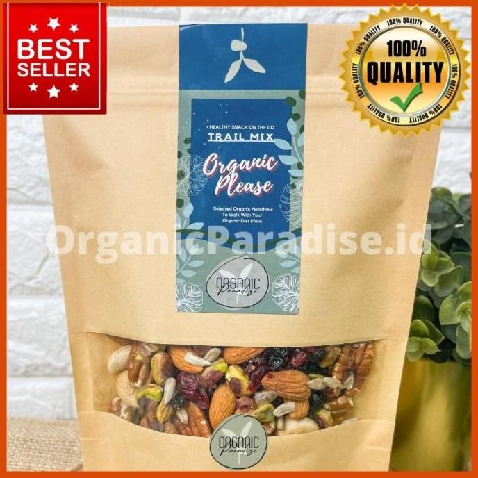 

Murah Trail Mix Nut Organicplease 500 Gram / Snack Kacang Mix Nut Organic Please 500 Gram Organic Paradise
