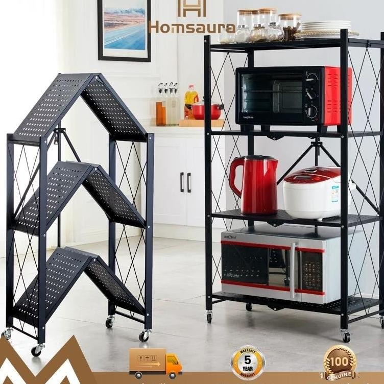 Rak Dapur Rak Lipat Rak Dapur Susun Serbaguna Rak Besi Lipat Rak Sunsun Besi