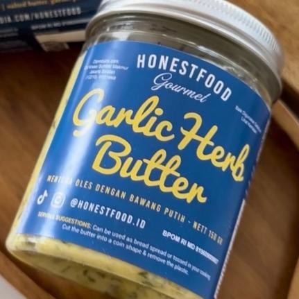 

Butter Garlic Butter Honetfood Halal150Grmentega Bawang Putih Olean Roti Bumbu Maa