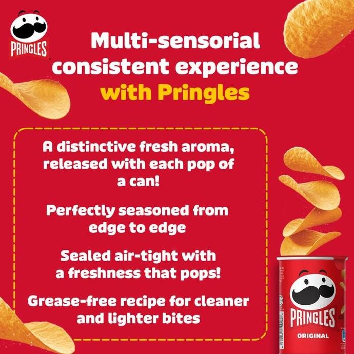

Grosir [Carton Deals] Pringles Original Keripik 42Gr (12 Pcs)