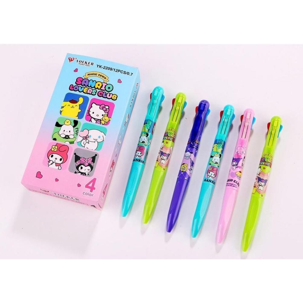 

Nld-1419 Pulpen 4 Warna Cetek Melody Sanrio (12Pc) / Pen Cetek 4 Warna Fancy Kuromi
