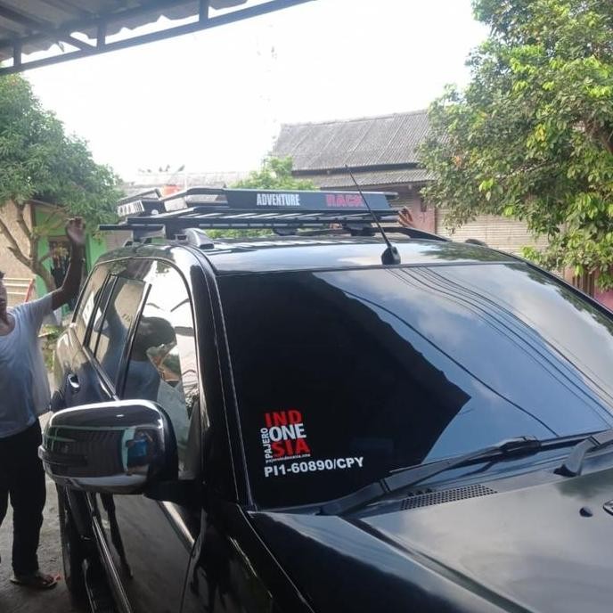 Terlaris Roof Rack Bagasi Atas Mobil Pajero Sport Merek Adventure 140+Cross Ready Stok
