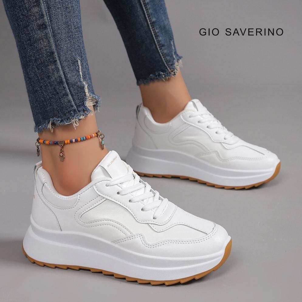 Gio Saverino Sepatu Sneakers Wanita Micha Korea