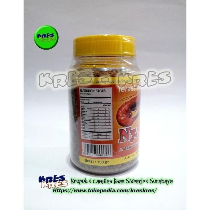 

HIW [G.O] KRES - Ny. Siok Terasi Udang Matang Trasi - 150gr