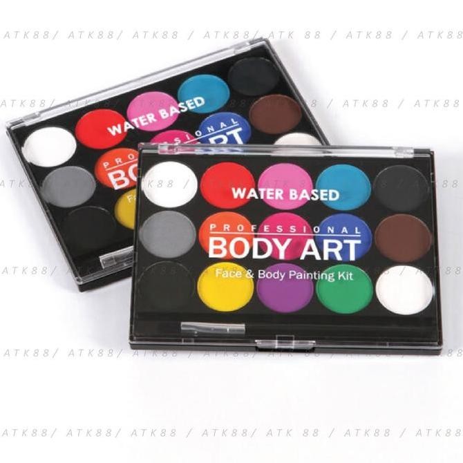 Termurah Body Art Face & Body Painting Kit