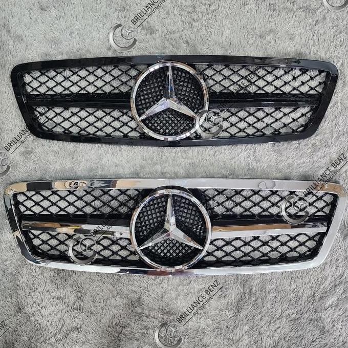 Grill Amg Style Mercedes W203 C200 C230 C240 2000-2007 Grille Amg W203 Top Produckk